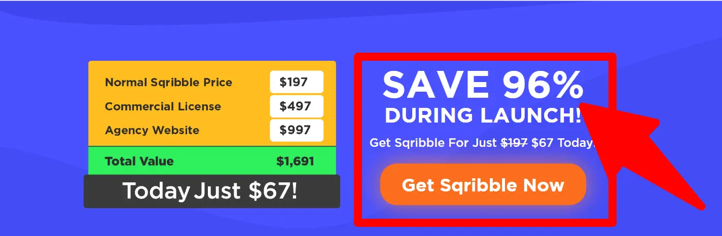 Sqribble Special Pricing Plan